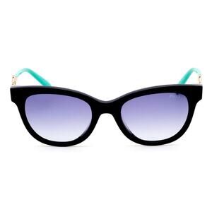Emilio Pucci 💙 54mm Cat Eye Sunglasses SHINY BLUE/GRADIENT BLUE oversized retro